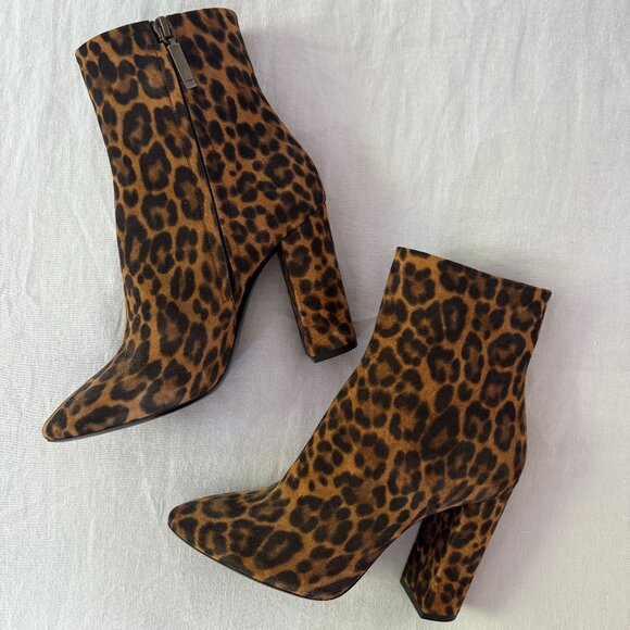 Saint Laurent Suede Ankle Boots - Picture 1 of 11